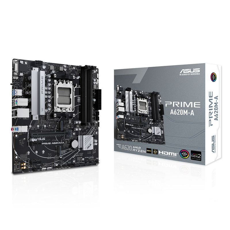 ASUS PRIME A620M-A AMD A620 AM5 Micro-ATX Motherboard