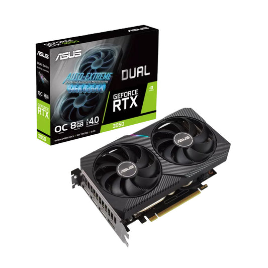 ASUS Dual RTX 3050 OC Edition 8GB GDDR6 128-Bit Graphics card