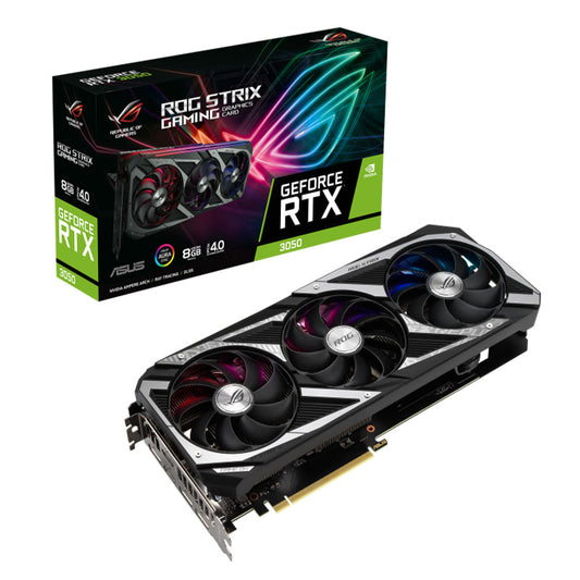 ASUS ROG STRIX GeForce RTX 3050 8GB GDDR6 128-Bit Graphics Card
