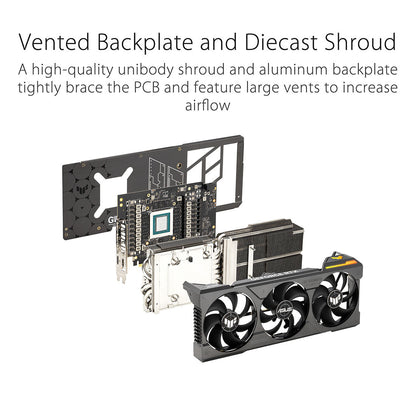 ASUS TUF Gaming GeForce RTX 4090 24GB GDDR6X 384-Bit Graphics Card