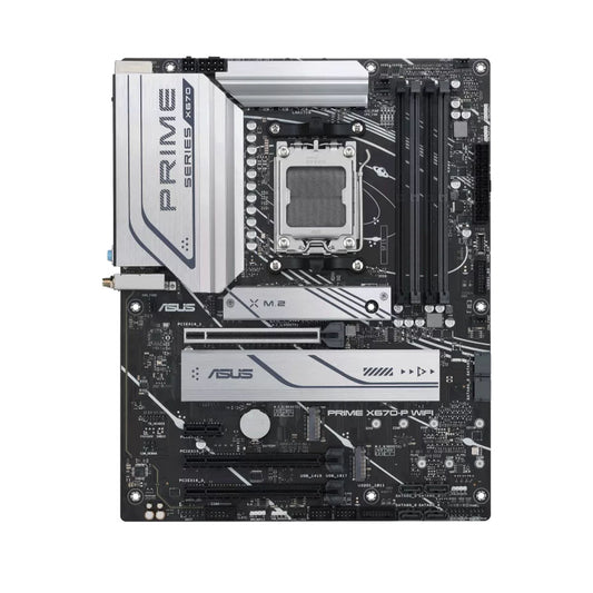 ASUS PRIME X670-P WIFI CSM AMD Socket AM5 ATX Motherboard with DDR5 and PCIe 5.0