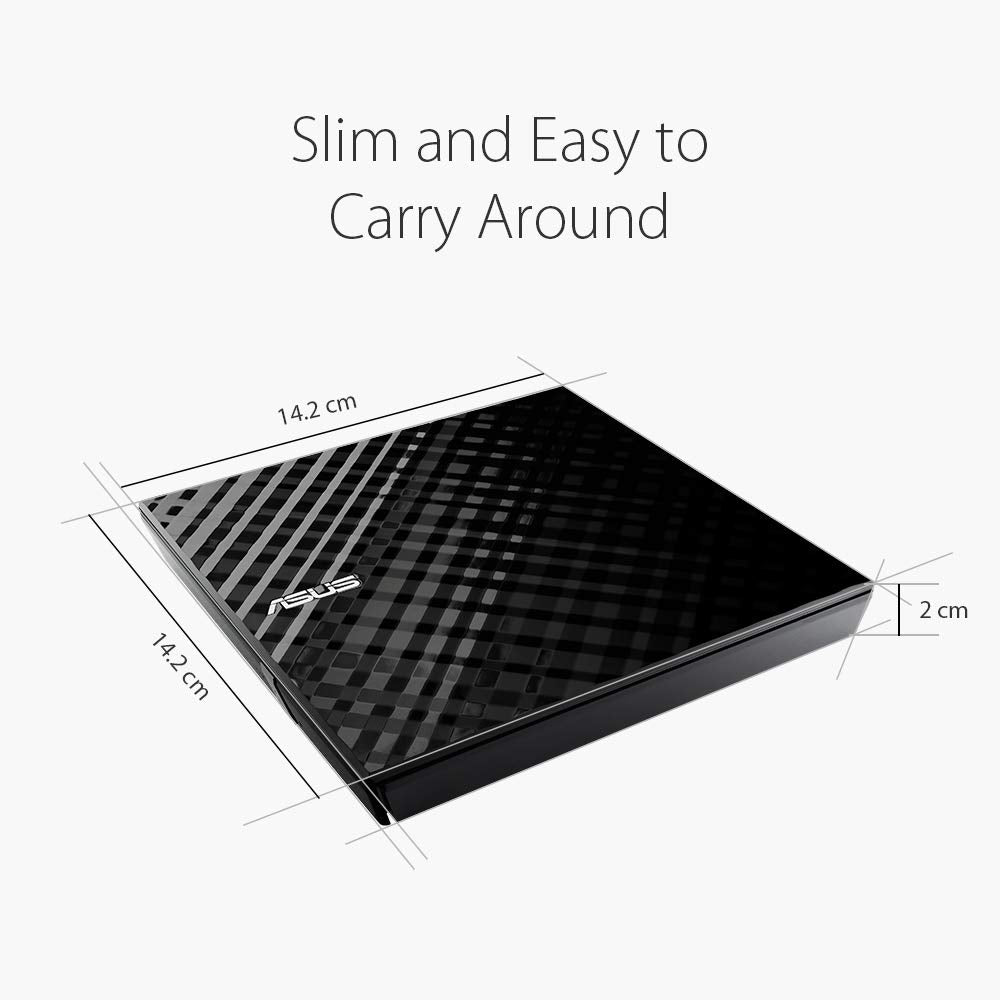 ASUS SDRW-08D2S-U Portable 8X DVD burner with M-DISC support From TPS Technologies