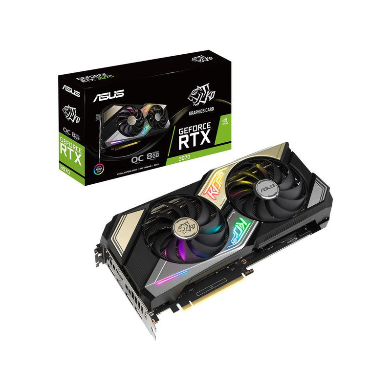 ASUS KO GeForce RTX 3070 8GB V2 LHR GDDR6 OC Edition Graphics Card- OEM Pack