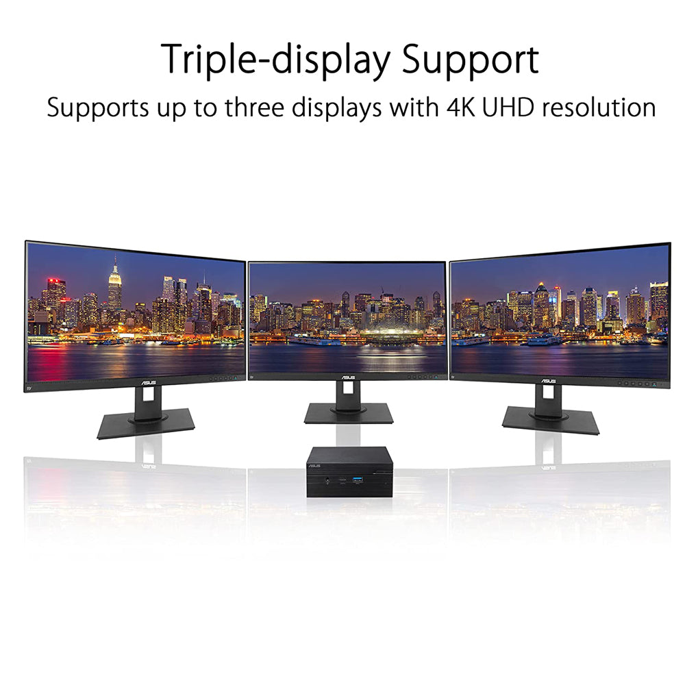 ASUS Mini PC PN41 with Intel Celeron N4500 Processor, Intel WiFi 6 and USB 3.2 Type-C [Without storage, Without Ram]