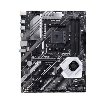 Asus Prime X570-P CSM AMD AM4 ATX मदरबोर्ड PCIe 4.0 ड्युअल M.2 और ऑरा सिंक के साथ