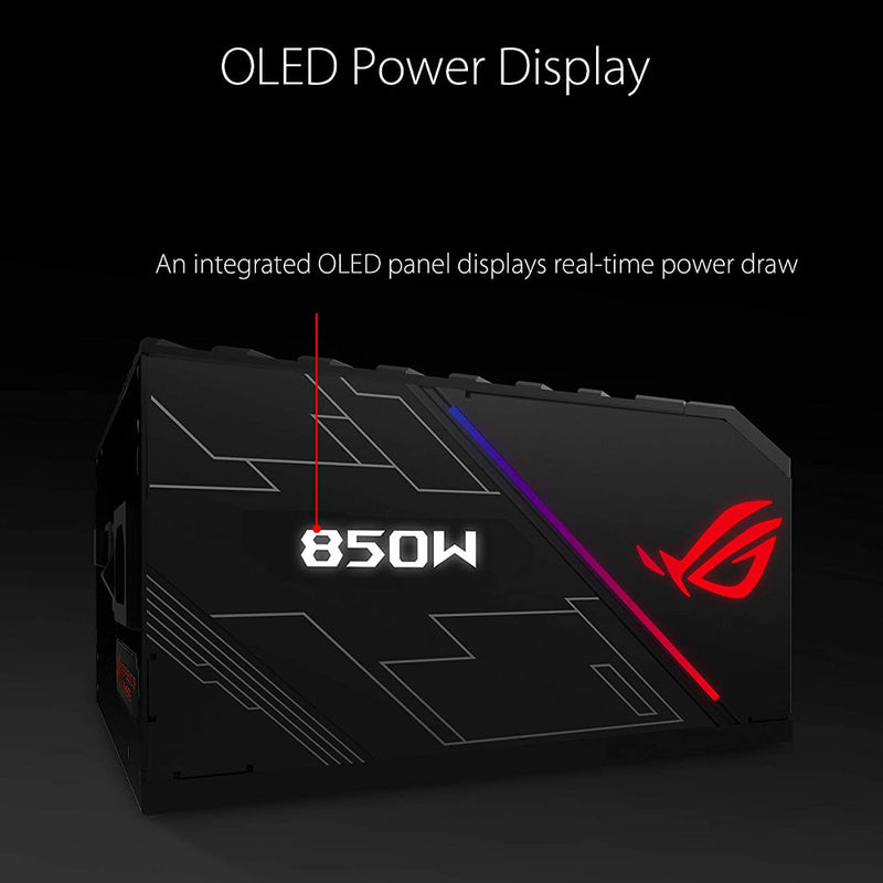 ASUS ROG Thor 850P 850W Full Modular 80 Plus Platinum RGB SMPS Power Supply