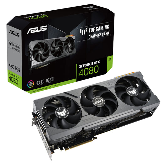 ASUS TUF Gaming GeForce RTX 4080 OC Edition 16GB GDDR6X 256-Bit Graphics Card