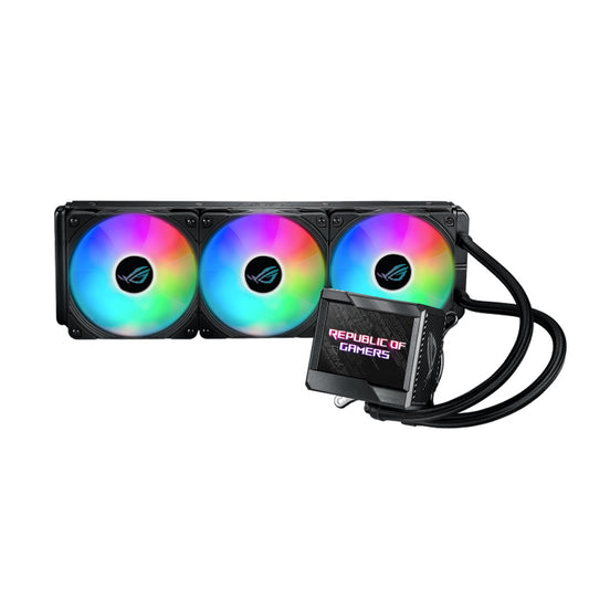 ASUS ROG RYUJIN II 360 AIO ARGB 360mm CPU Liquid Cooler with 3.5-inch LCD Screen