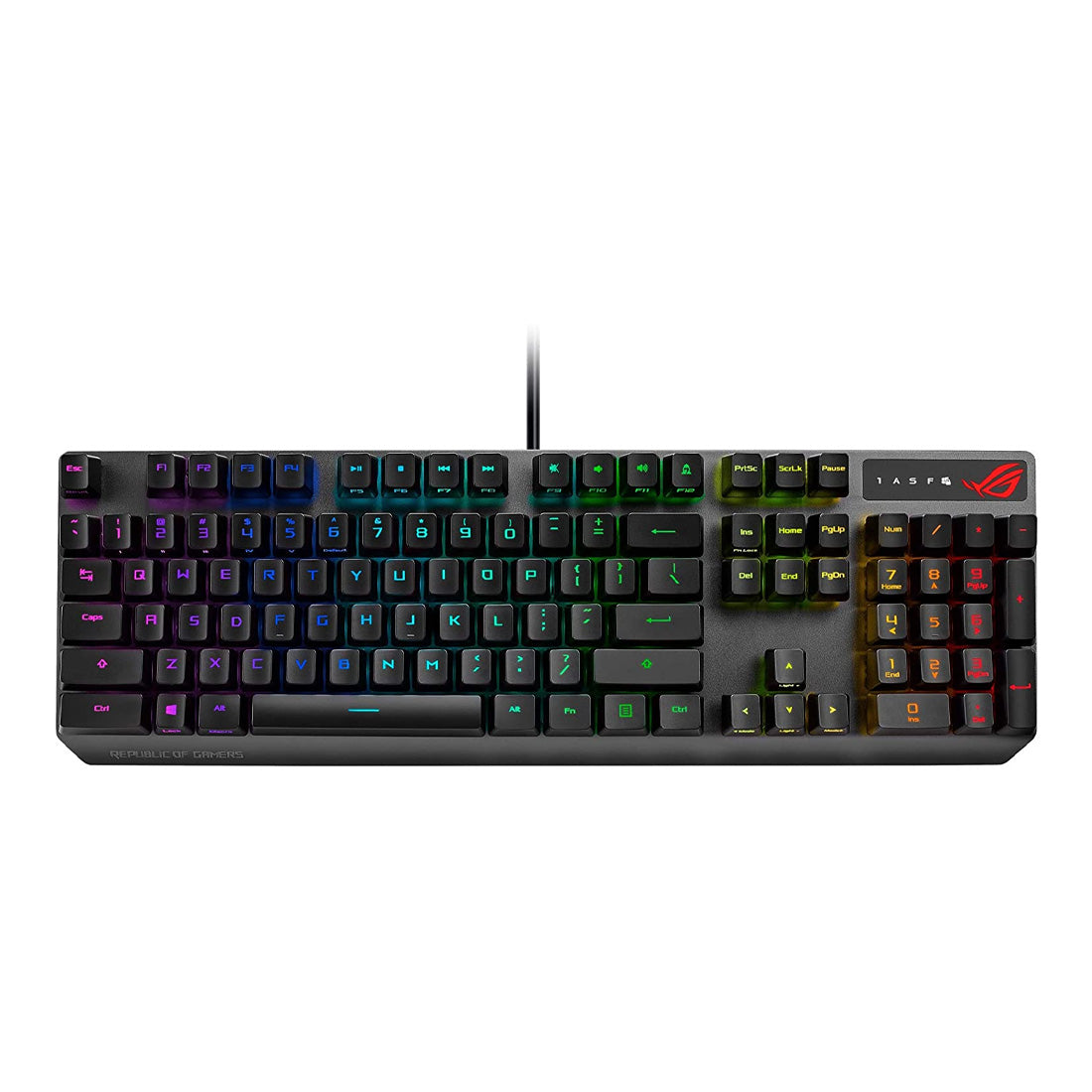 Asus ROG Strix Scope RX Optical Mechanical Gaming Keyboard with IP56 Water Resistance and Stealth Key