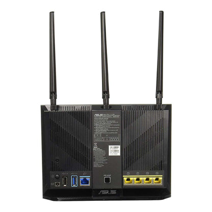 ASUS RT-AC68U (Pack of 2) AC1900 Dual Band Gigabit WiFi Router with AiMesh and   AiProtection support