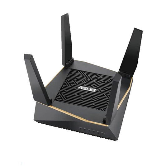 ASUS RT-AX92U AX6100 Tri-Band WiFi 6 (802.11ax) Gaming Router with Gear Accelerator, AiProtection and AiMesh