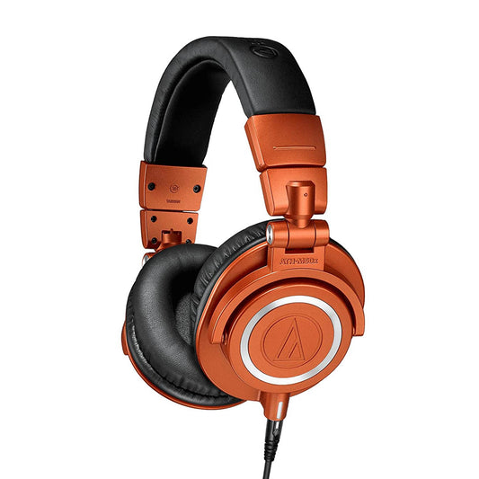 Audio-Technica ATH-M50x MO Limited Edition Over-Ear Wired Headphone - Metallic Orange