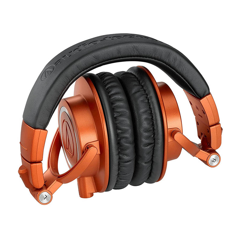 Audio-Technica ATH-M50X MO Metallic Orange Studio Wired Headphones 