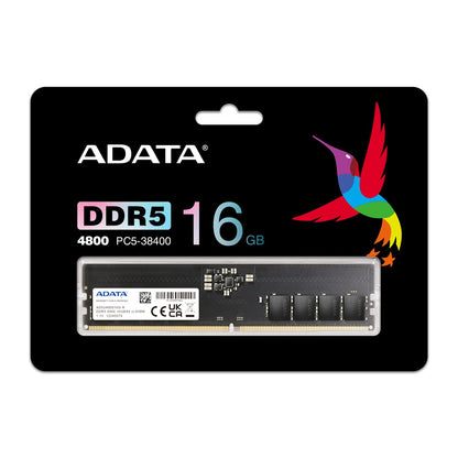 ADATA प्रीमियर सीरीज़ 16GB DDR5 RAM 4800MHz CL40 UDIMM डेस्कटॉप मेमोरी