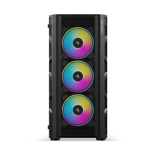 Ant Esports 510 Air E-ATX Mid Tower ARGB Gaming Cabinet with Four 120mm ARGB Fans