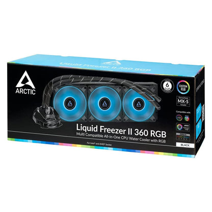 [RePacked] ARCTIC Liquid Freezer II 360 RGB 360mm AIO CPU Liquid Cooler with PWM Pump and VRM Fan