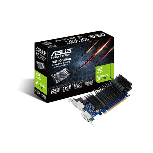 ASUS GT 730 2GB GDDR5 64-Bit Low Profile Graphics Card