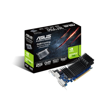 [पुन: पैक किया गया] ASUS GeForce GT 730 2GB GDDR5 64-बिट ग्राफ़िक्स कार्ड
