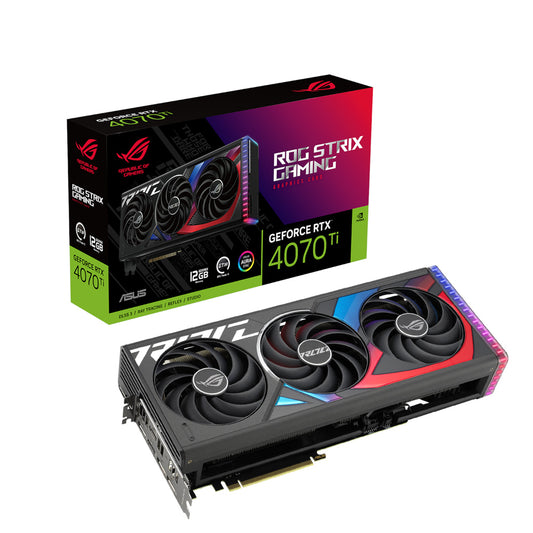 ASUS ROG STRIX GeForce RTX 4070 Ti 12GB GDDR6X 192-Bit Graphics Card