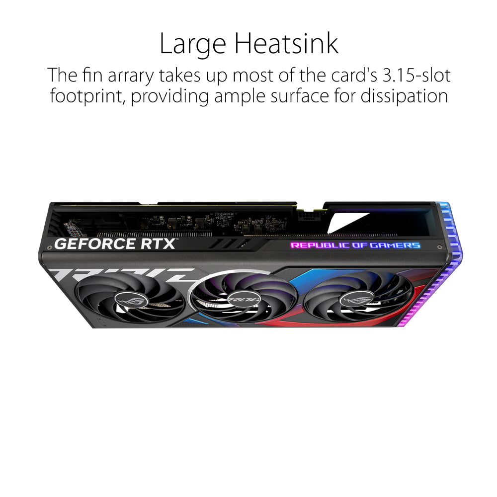 ASUS ROG STRIX GeForce RTX 4070 Ti 12GB GDDR6X 192-बिट ग्राफ़िक्स कार्ड