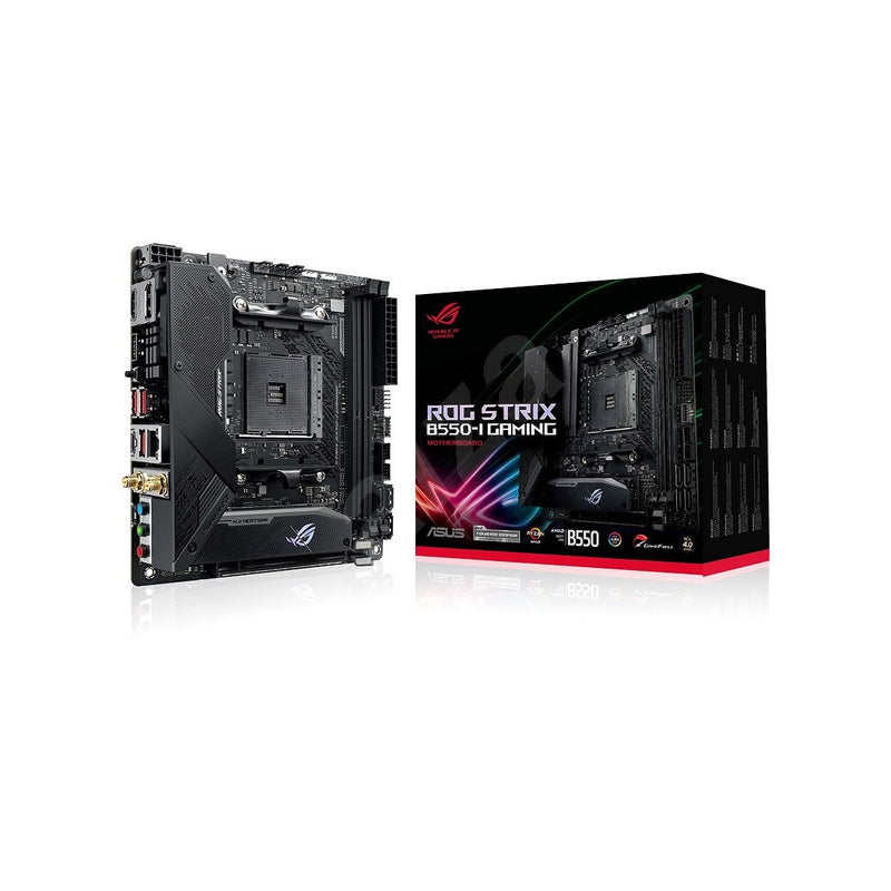 ASUS ROG STRIX B550-I AMD AM4 Mini-ITX Gaming Motherboard with WIFI 6 and AI Networking