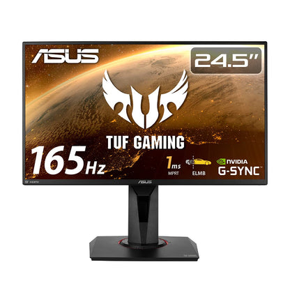 ASUS TUF VG259QR 24.5 इंच फुल HD गेमिंग मॉनिटर 1ms रिस्पांस टाइम और 165Hz रिफ्रेश रेट के साथ