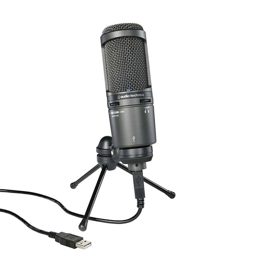 [RePacked] Audio-Technica AT2020USB+ Cardioid Condenser USB Microphone with Headphone Jack