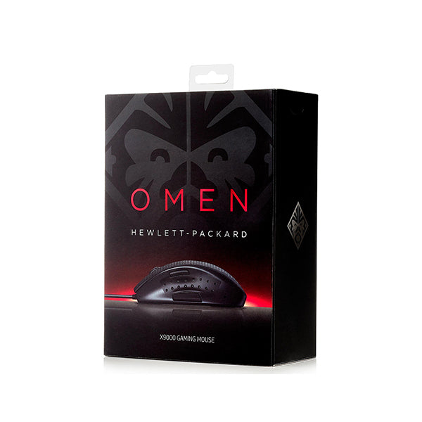 HP OMEN X9000 Refurbished Wired 6-Button Gaming Mouse with Elite