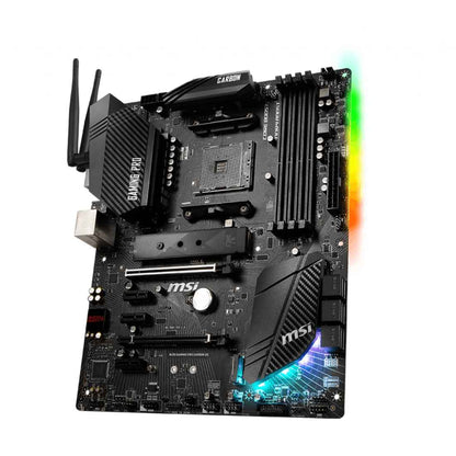 MSI B450 GAMING PRO CARBON AC AM4 Socket DDR4 Boost ATX Motherboard with Mystic Light Sync