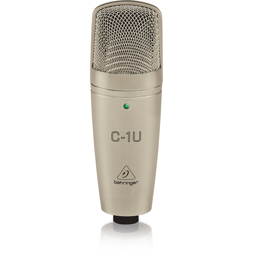 Behringer C-1U Studio Condenser Cardioid Microphone with USB Output