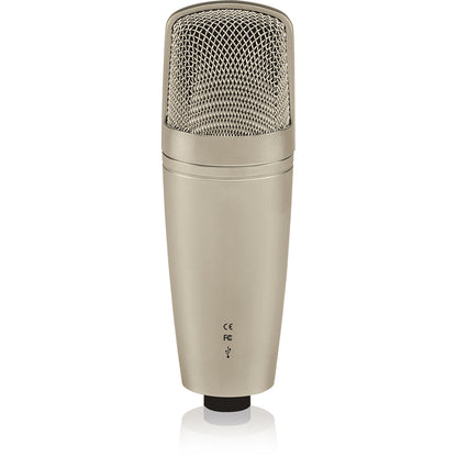 Behringer C-1U Studio Condenser Cardioid Microphone with USB Output