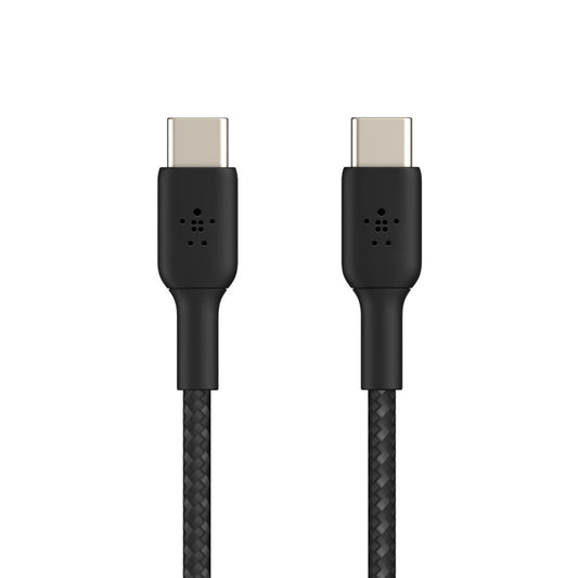 Belkin Boost Charge Braided 1 Meter USB-C to USB-C Cable - Black