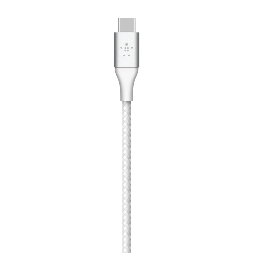 Belkin बूस्ट चार्ज 1 मीटर ब्रेडेड USB-C से USB-A केबल - सफ़ेद
