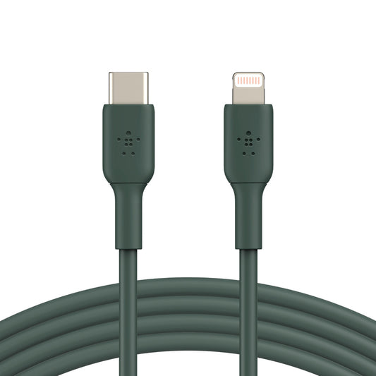 Belkin Boost Charge 1 Meter USB-C to Lightning Cable - Midnight Green