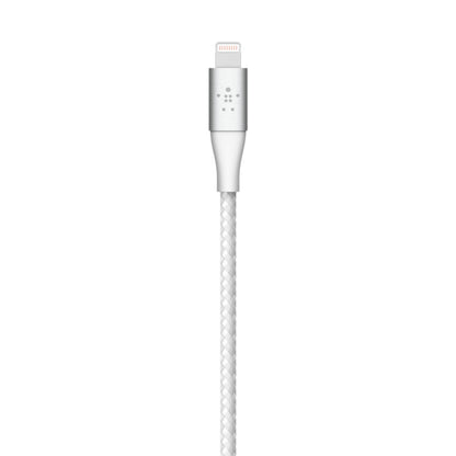Belkin Boost Charge 1 Meter Braided Lightning to USB-A Cable - White