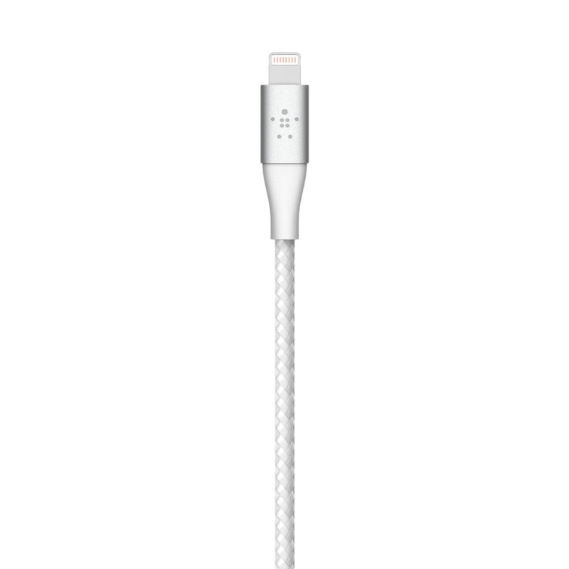 Belkin Boost Charge 2 Meter Braided Lightning to USB-A Cable - White