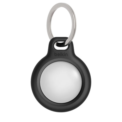 Belkin Black Secure AirTag Holder with Key Ring
