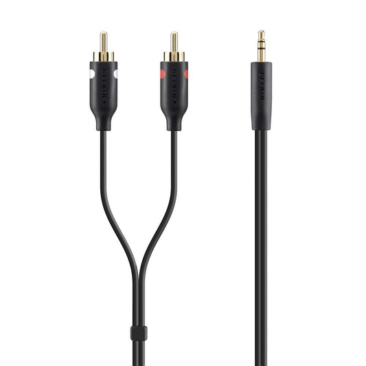 Belkin 2-Meter Mini-Stereo to RCA Audio Cable