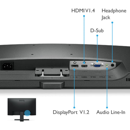 BenQ GW2480L 24-inch Full-HD IPS Monitor with Dual Speakers