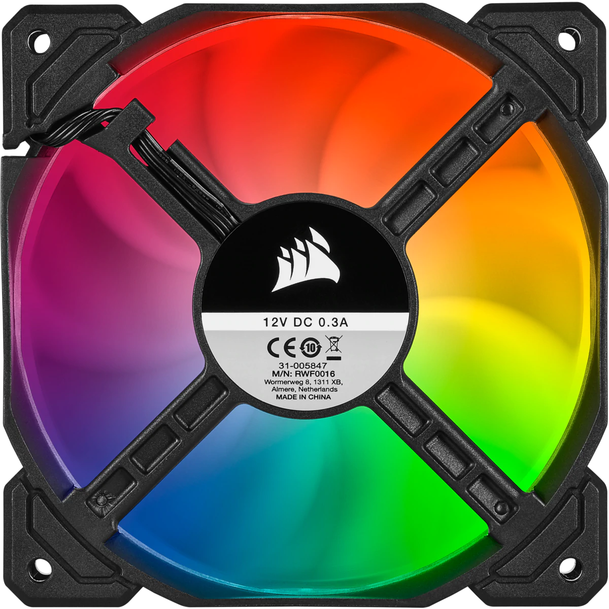Corsair iCUE SP120 RGB Pro Performance with 120mm Triple Fan Kit and Lighting Node CORE From Tps Technologies