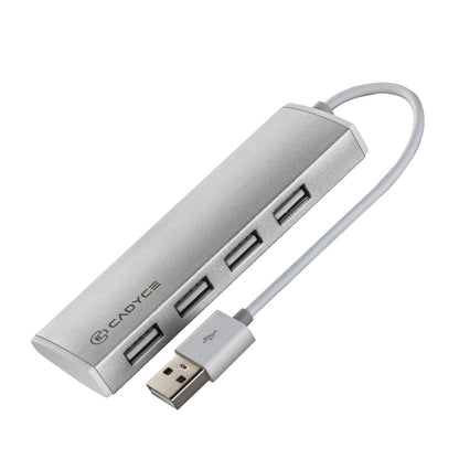 Cadyce CA-U4H 4 Port USB 2.0 Hub with Over-Current Detection and Protection