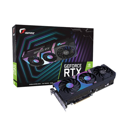 रंगीन GeForce RTX 3080 Ultra OC 10G-V 10GB GDDR6X 320-बिट ग्राफ़िक्स कार्ड
