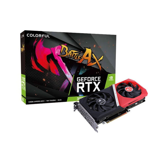 रंगीन GeForce RTX 3050 NB DUO 8G-V 8GB GDDR6 128-बिट ग्राफ़िक्स कार्ड