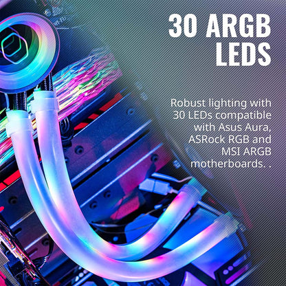 Cooler Master Addressable RGB LED 12mm Tube Sleeve A1