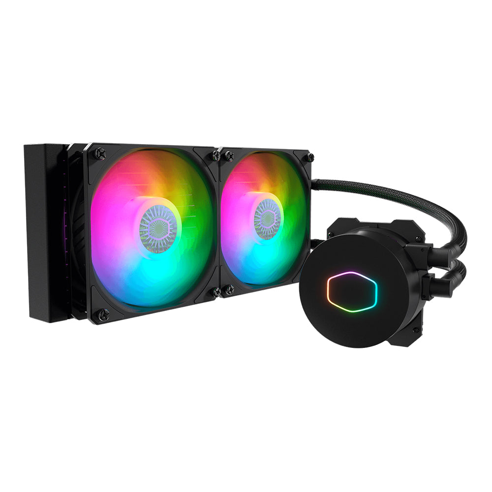 Cooler Master Masterliquid ML240L ARGB V2 CPU Liquid Cooler with Dual 120mm RGB Silent Fan From TPS Technologies