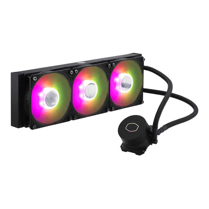 Cooler Master Masterliquid ML360L ARGB V2 CPU Liquid Cooler with Triple 120mm RGB Silent Fan From TPS Technologies