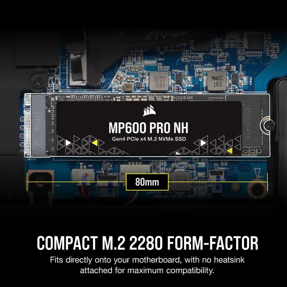 Corsair MP600 PRO NH 1TB M.2 NVMe PCIe 4.0 Internal SSD