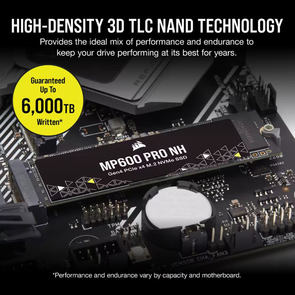 Corsair MP600 PRO NH 1TB M.2 NVMe PCIe 4.0 Internal SSD