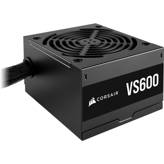 Corsair VS Series VS600 600 W 80 PLUS Certified Non-Modular Power Supply From TPS Technologies