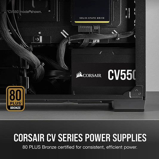Corsair CV750 750W Non-Modular 80 plus Bronze SMPS Power Supply